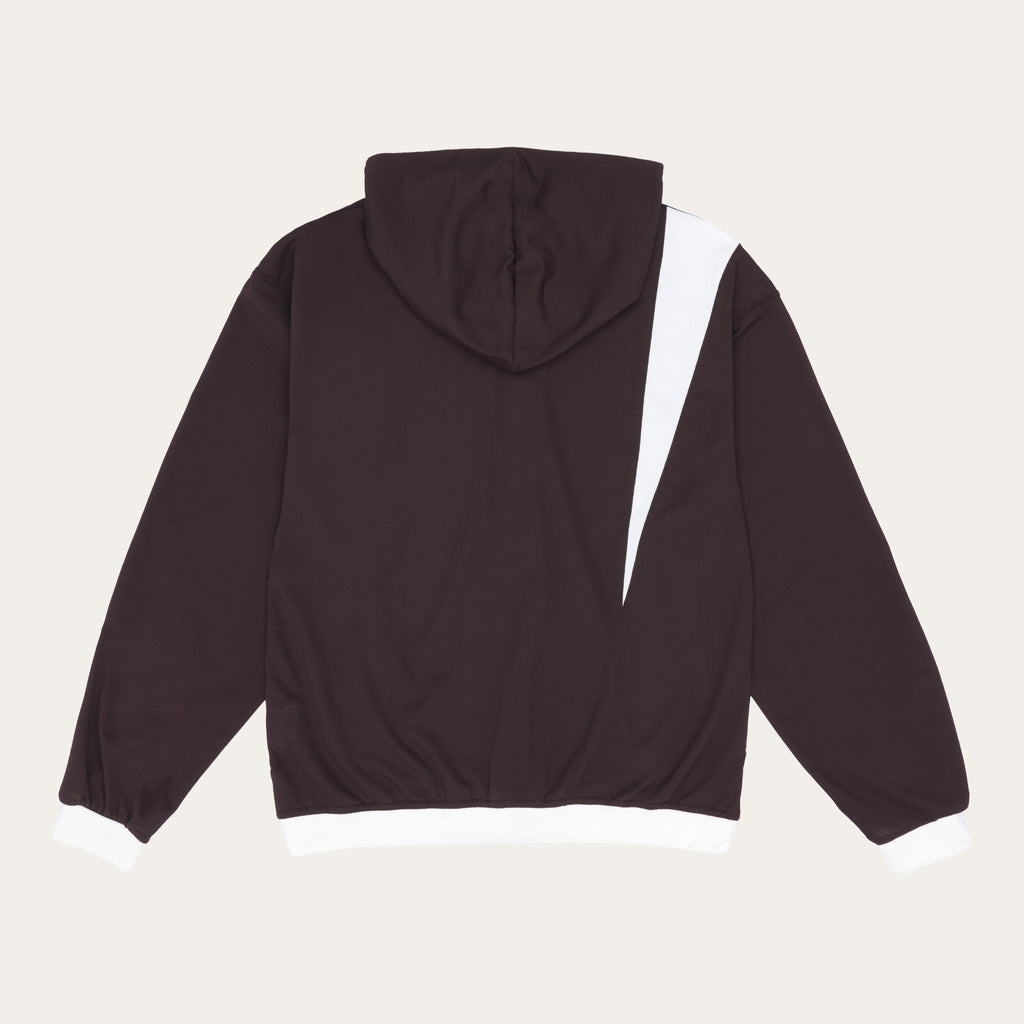 UL Mesh Zip Hoodie 02 Brown