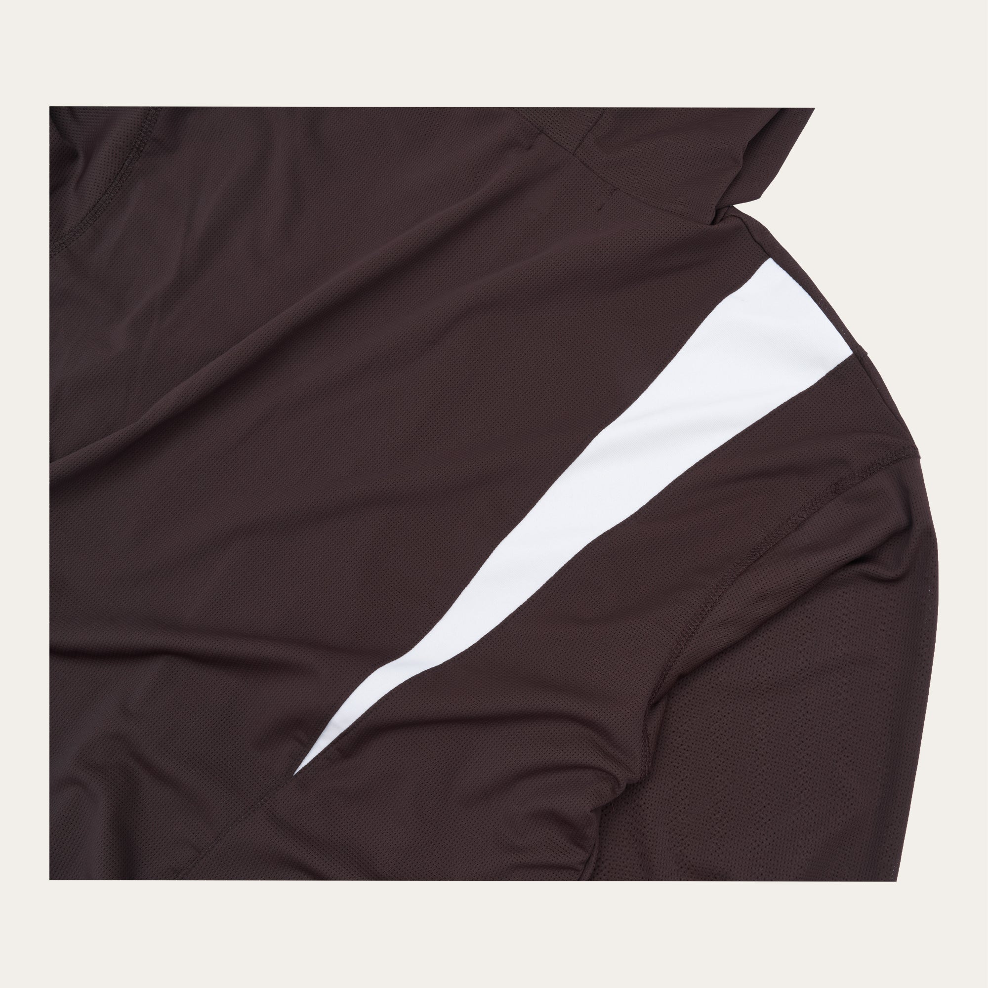 UL Mesh Zip Hoodie 02 Brown