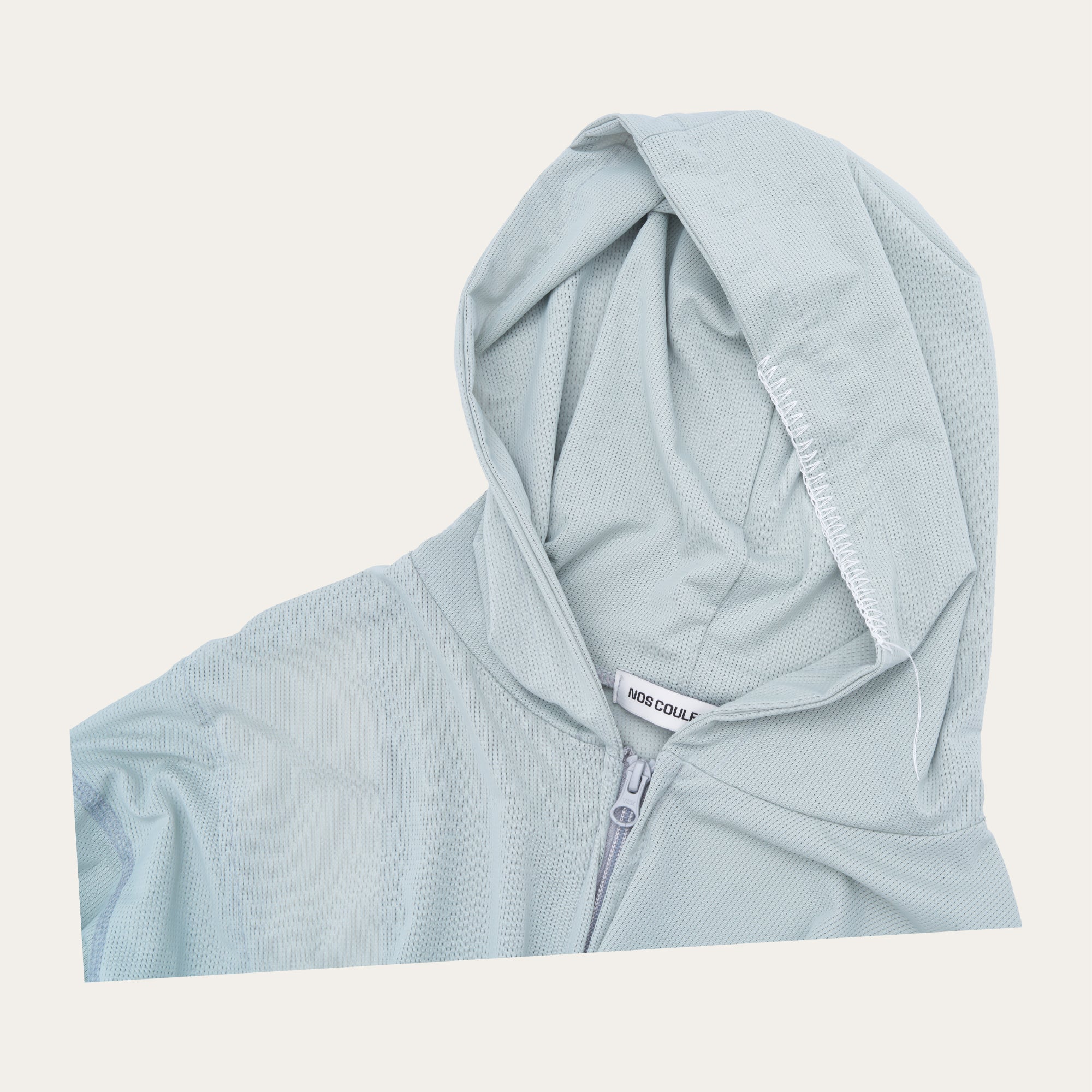 UL Mesh Zip Hoodie 02 Light Grey