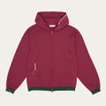 UL Mesh Zip Hoodie 02 Red