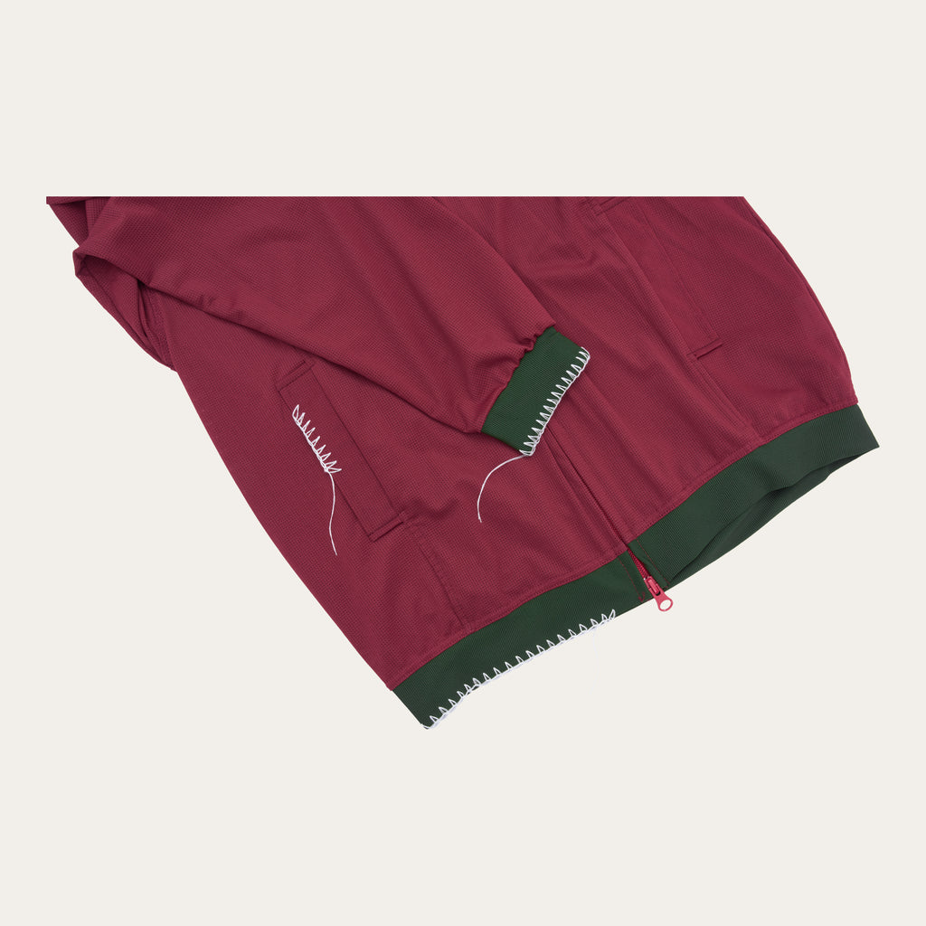 UL Mesh Zip Hoodie 02 Red