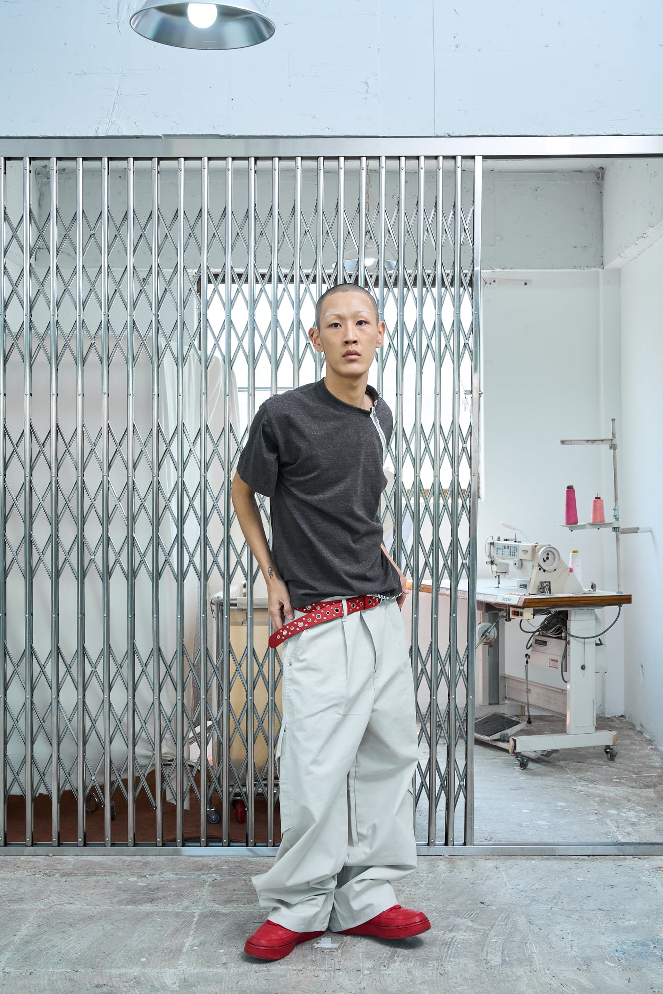 UL Cargo Pants 04 Light Grey