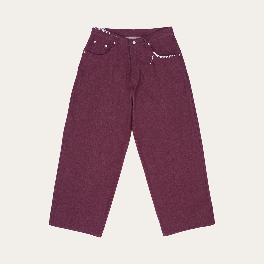 UL Denim Pants 05 Red