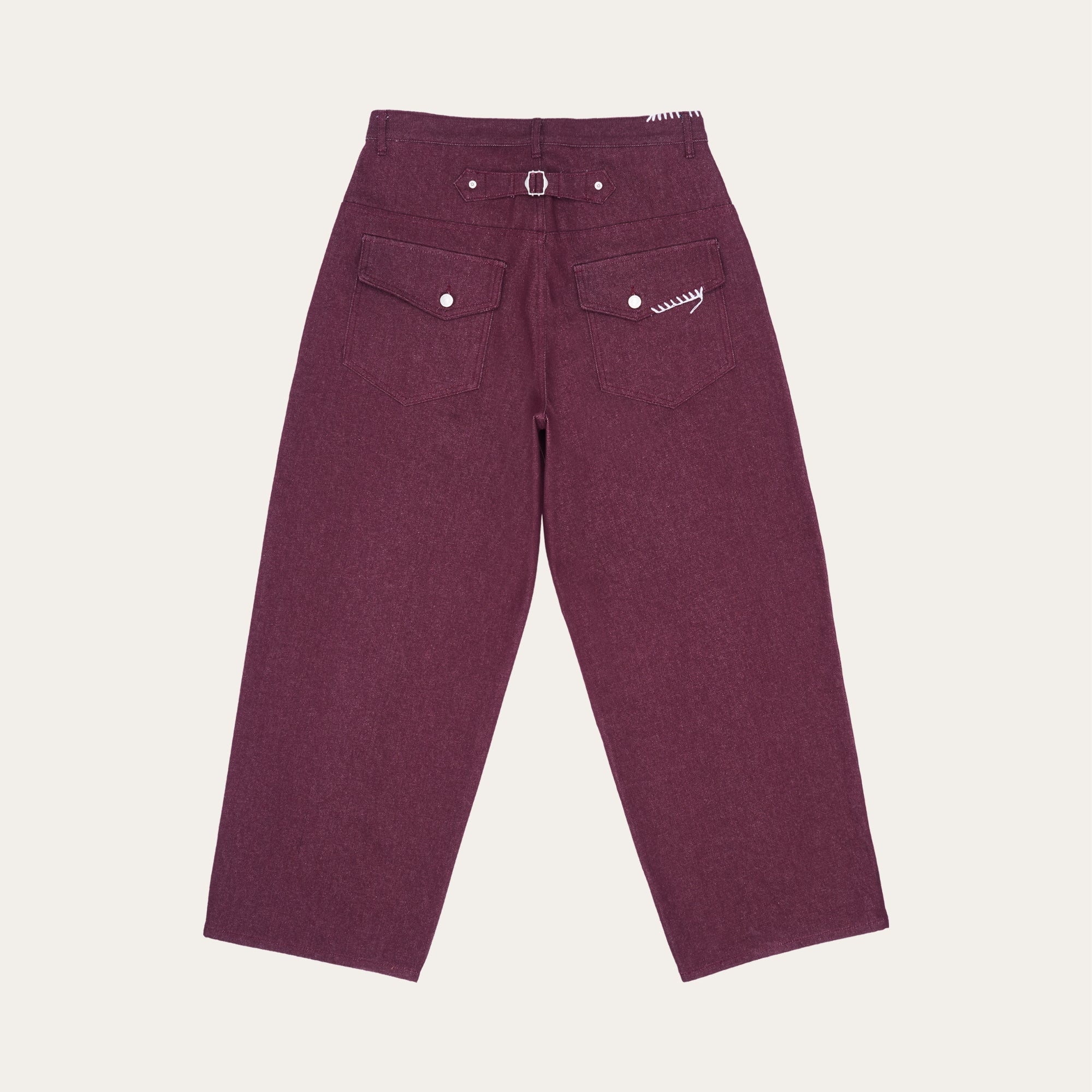 UL Denim Pants 05 Red