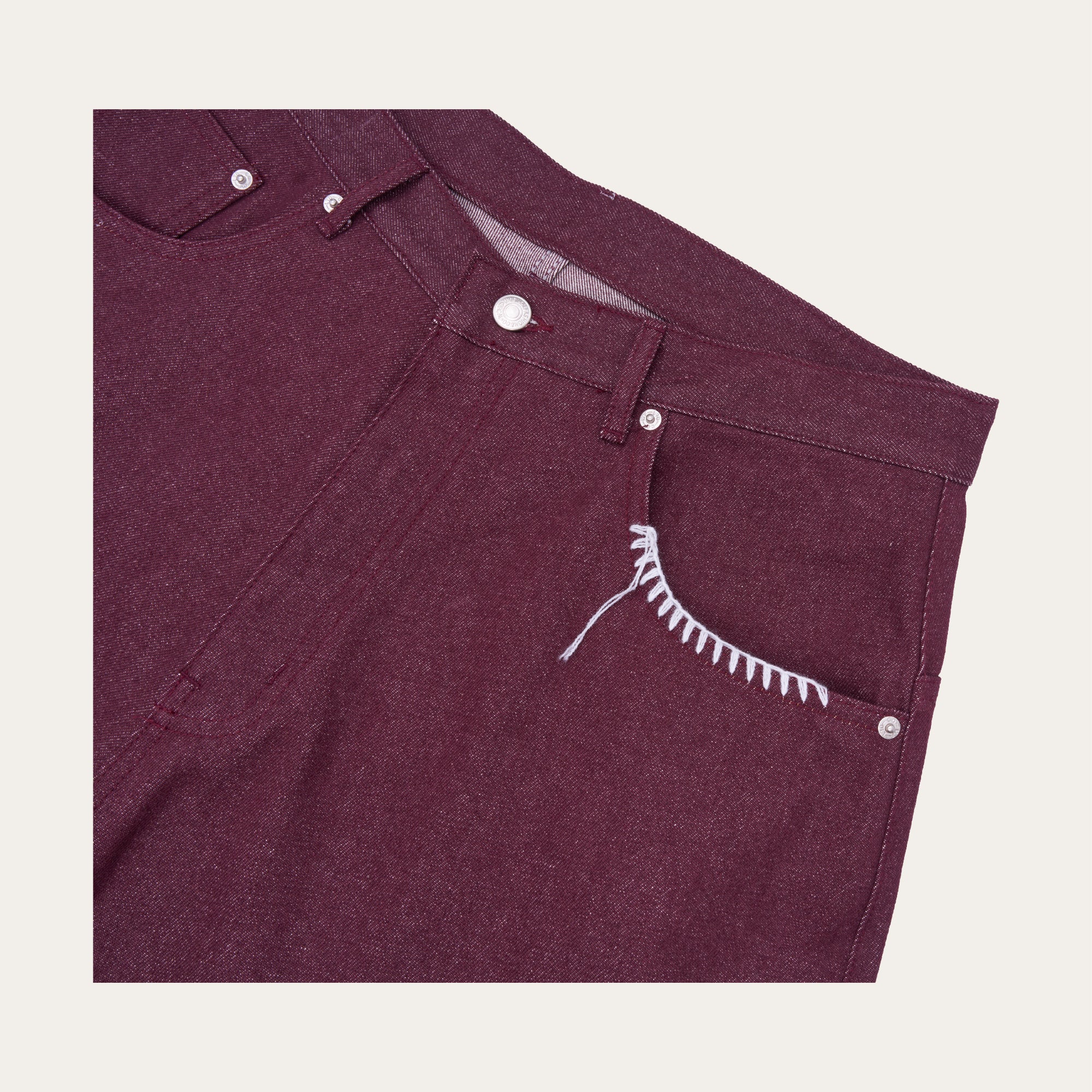 UL Denim Pants 05 Red