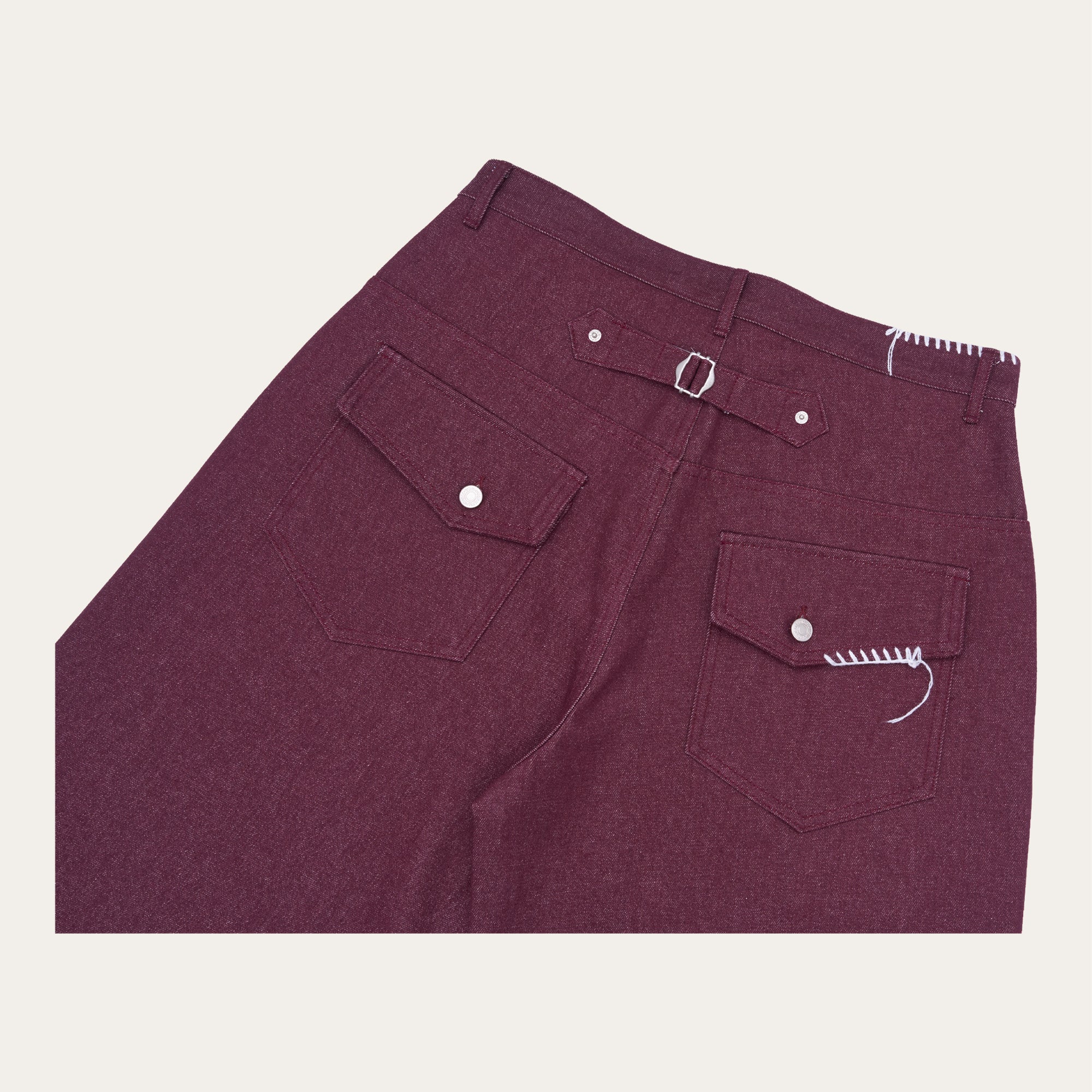 UL Denim Pants 05 Red