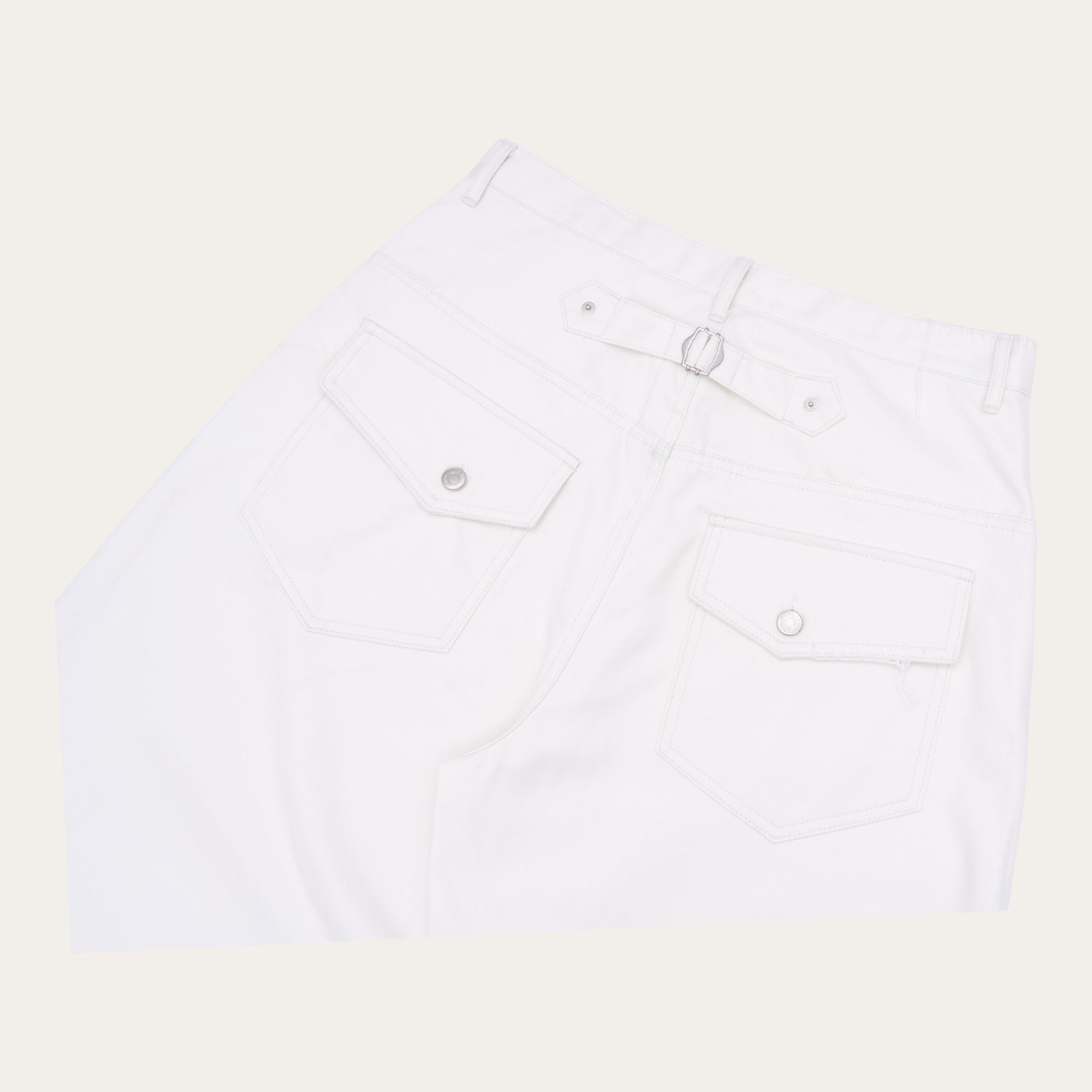 UL Denim Pants 05 Cream