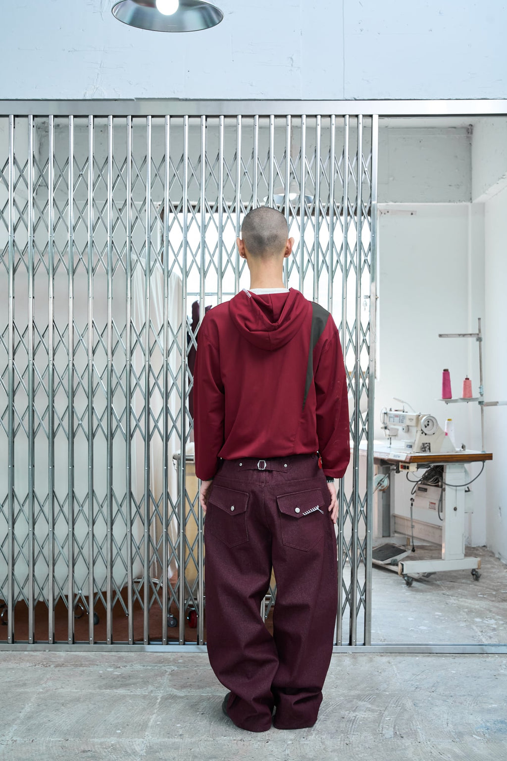 UL Denim Pants 05 Red