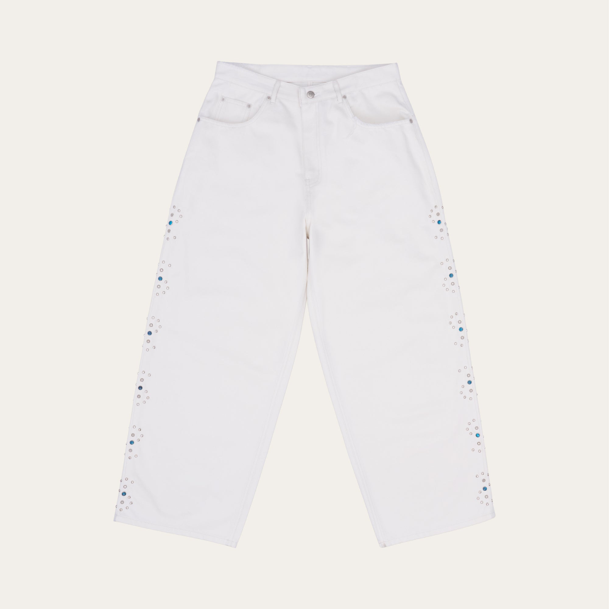 UL Denim Pants 06 Cream
