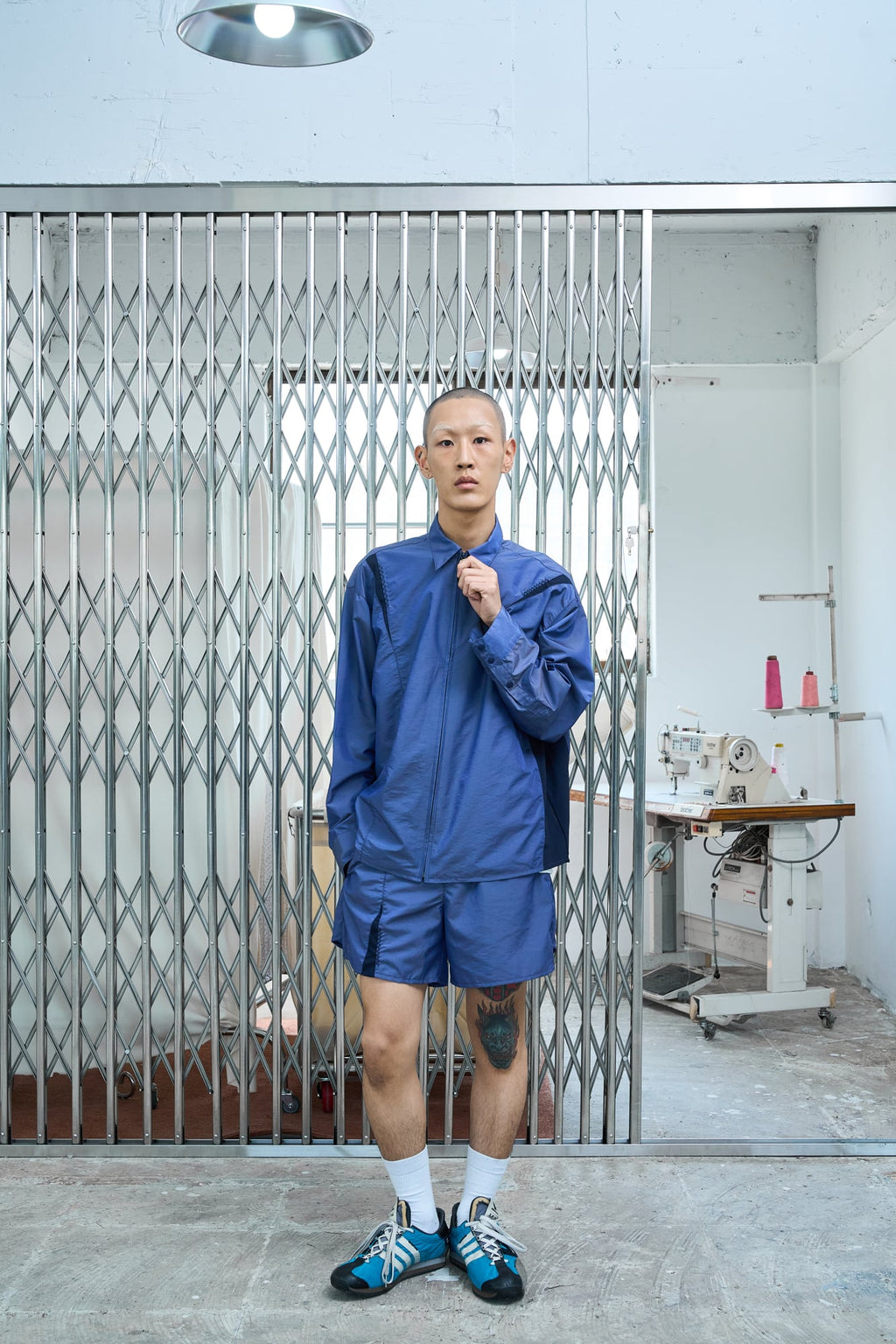 UL Nylon Shorts 09 Blue