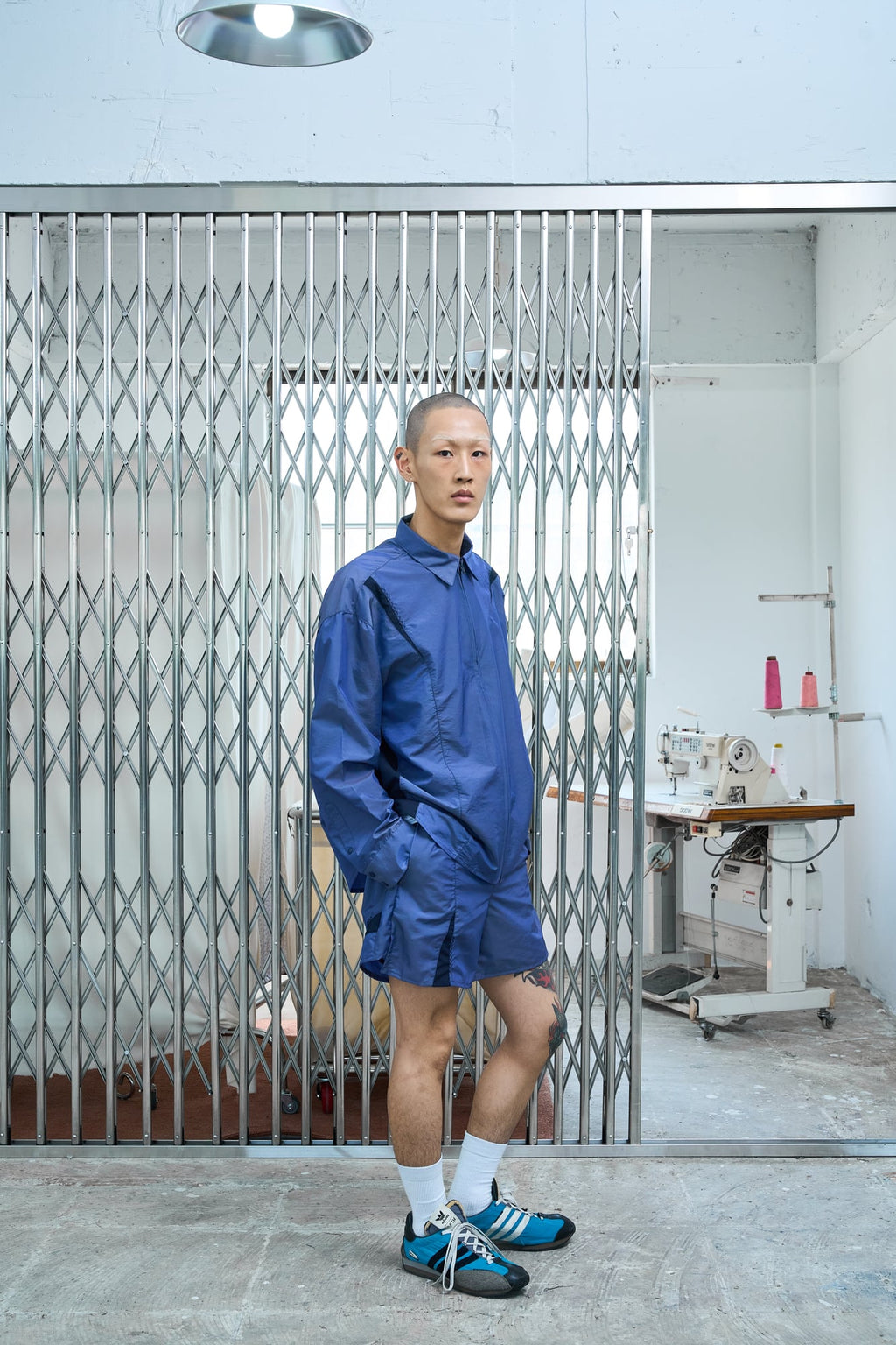 UL Nylon Shorts 09 Blue