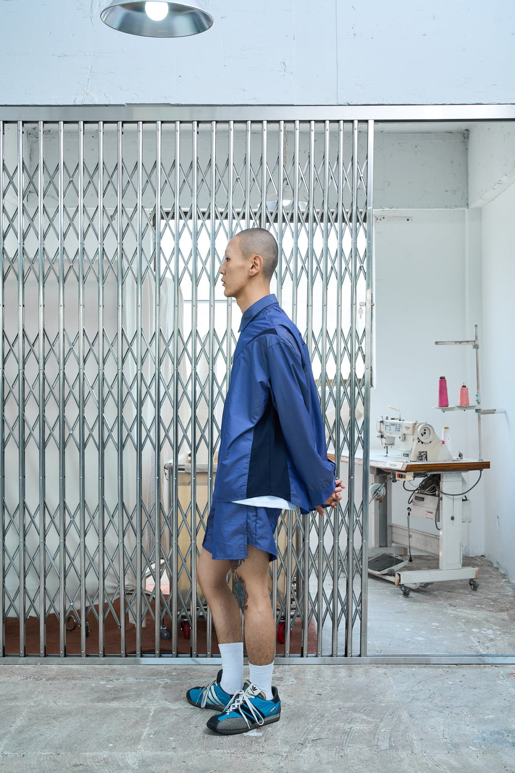 UL Nylon Shorts 09 Blue